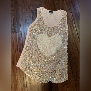 Sequin Daytrip tank